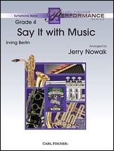 Say It with Music Concert Band sheet music cover